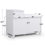 Banc de rangement pour chaussures avec coussin en PU et tiroir amovible
