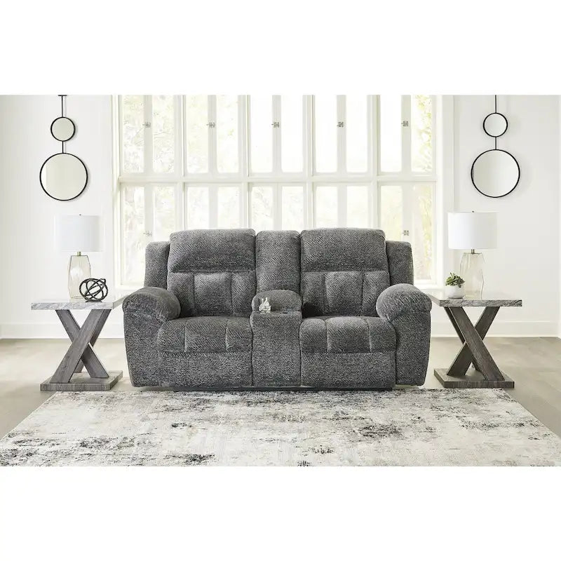 Double Reclining Loveseat with Console - 80W x 40D x 42H