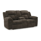 Causeuse double inclinable avec console - 80 larg. x 40 prof. x 42 haut.