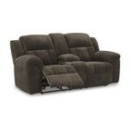 Causeuse double inclinable avec console - 80 larg. x 40 prof. x 42 haut.