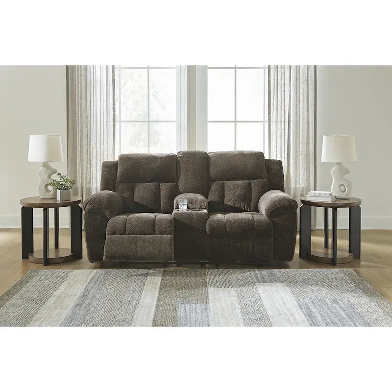 Double Reclining Loveseat with Console - 80W x 40D x 42H