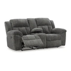 Causeuse double inclinable avec console - 80 larg. x 40 prof. x 42 haut.