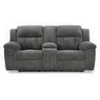 Causeuse double inclinable avec console - 80 larg. x 40 prof. x 42 haut.
