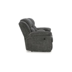 Causeuse double inclinable avec console - 80 larg. x 40 prof. x 42 haut.