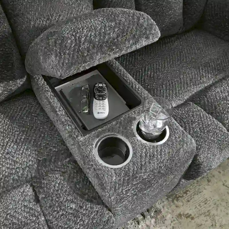 Double Reclining Loveseat with Console - 80W x 40D x 42H