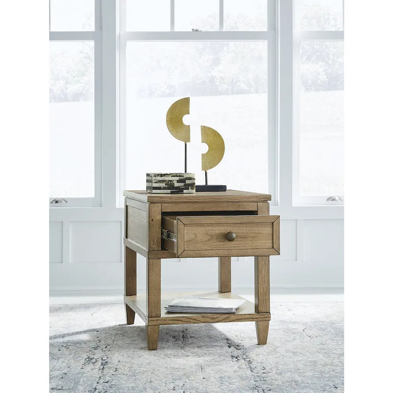 Brown End Table - 20 W x 26 D x 24 H