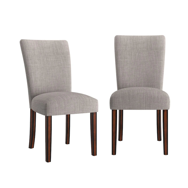 Upholstered Parsons Dining Chairs (Set of 2)