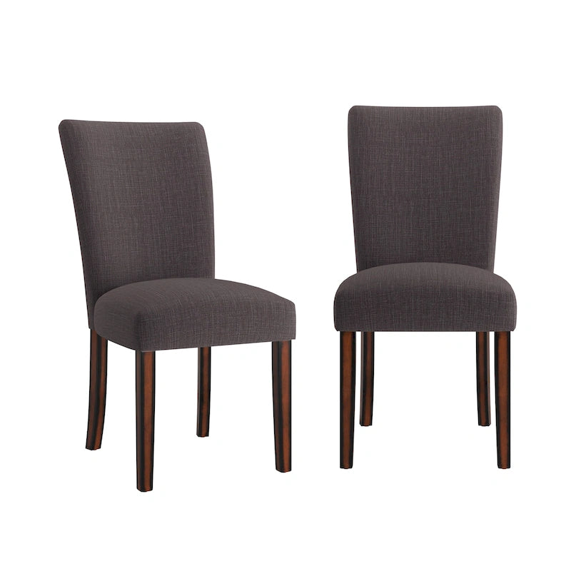 Upholstered Parsons Dining Chairs (Set of 2)