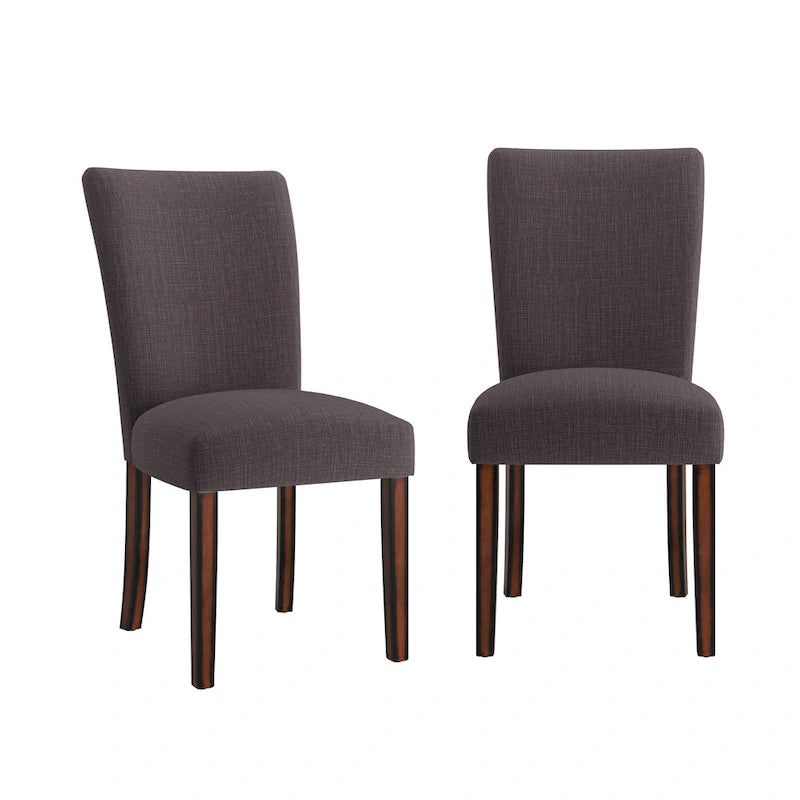 Upholstered Parsons Dining Chairs (Set of 2)