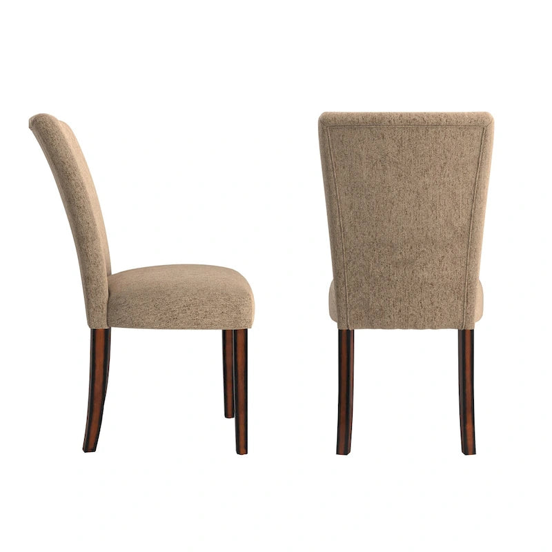 Upholstered Parsons Dining Chairs (Set of 2)