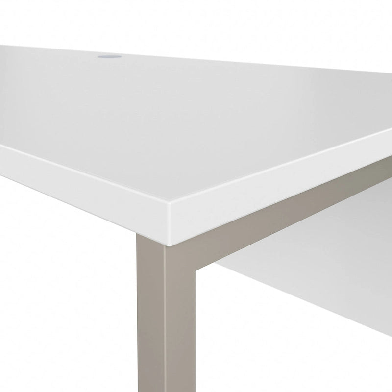 72W x 30D L Shaped Table Desk by