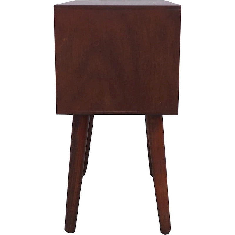 Two Drawer Side Table