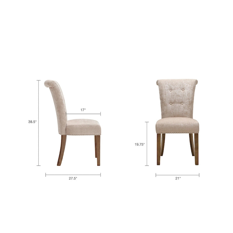 Cream Dining Chair (Set of 2)