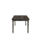 Table de salle à manger gris patiné