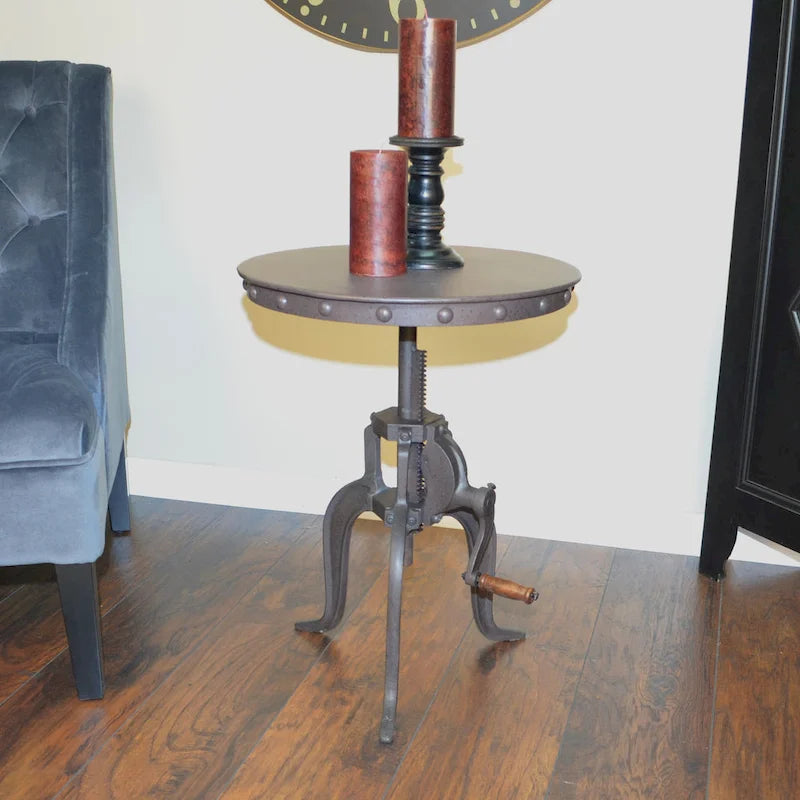 Adjustable Accent Table - Industrial