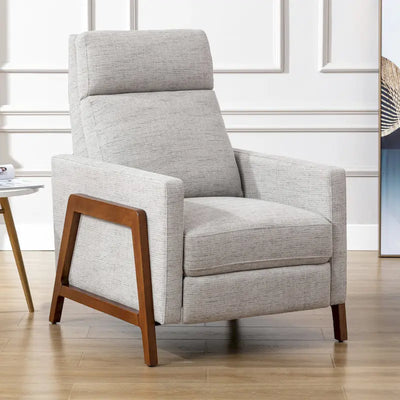 Fauteuil inclinable à dossier basculant en tissu haute performance par