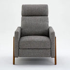 Fauteuil inclinable à dossier basculant en tissu haute performance par