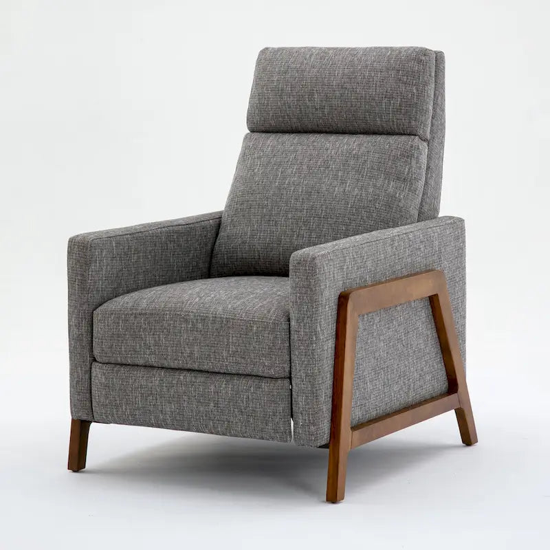 Push Back Recliner in Performance Fabric by