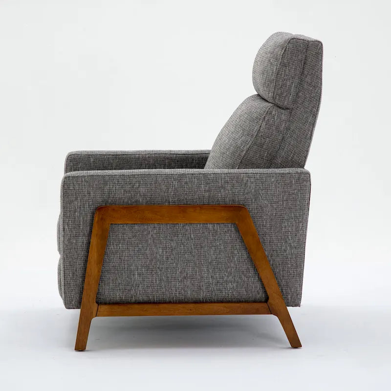 Push Back Recliner in Performance Fabric by