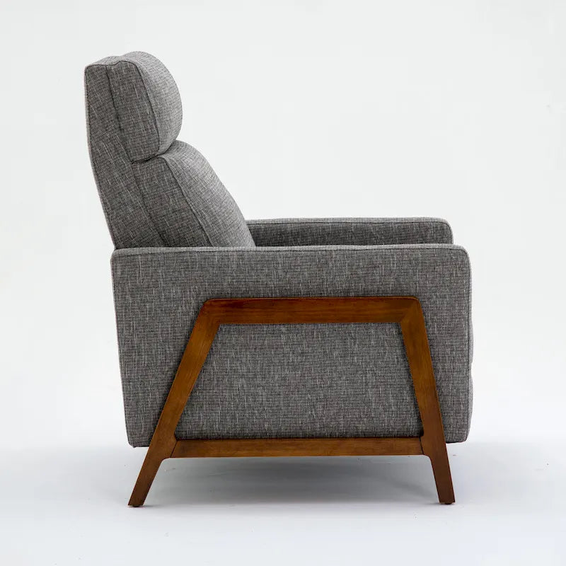 Push Back Recliner in Performance Fabric by