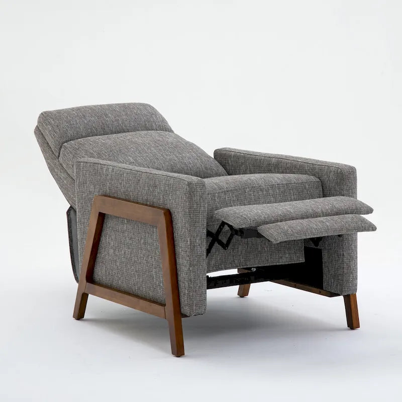Push Back Recliner in Performance Fabric by