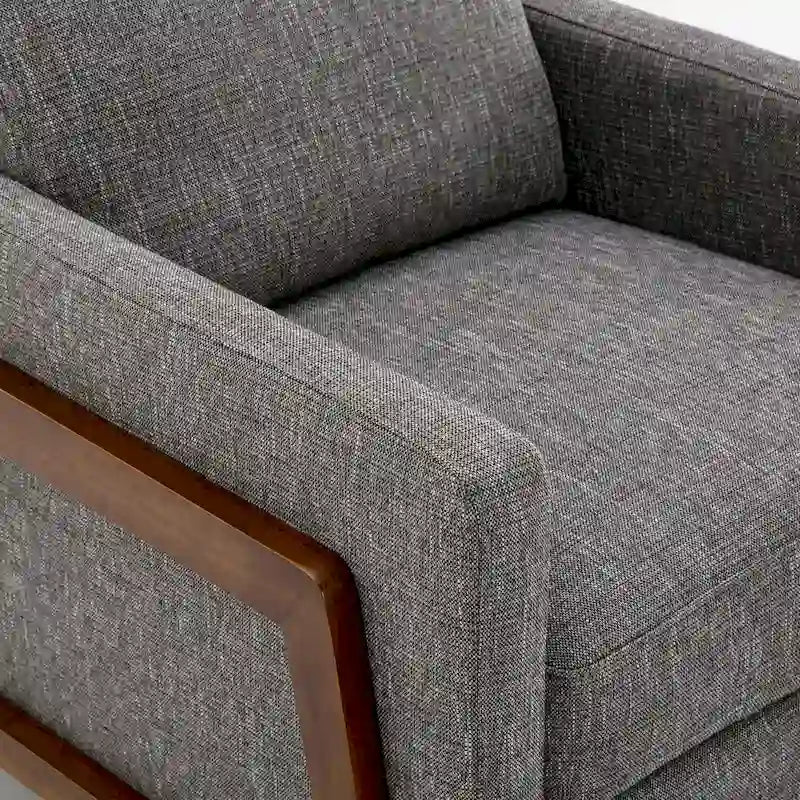 Push Back Recliner in Performance Fabric by