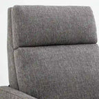 Fauteuil inclinable à dossier basculant en tissu haute performance par