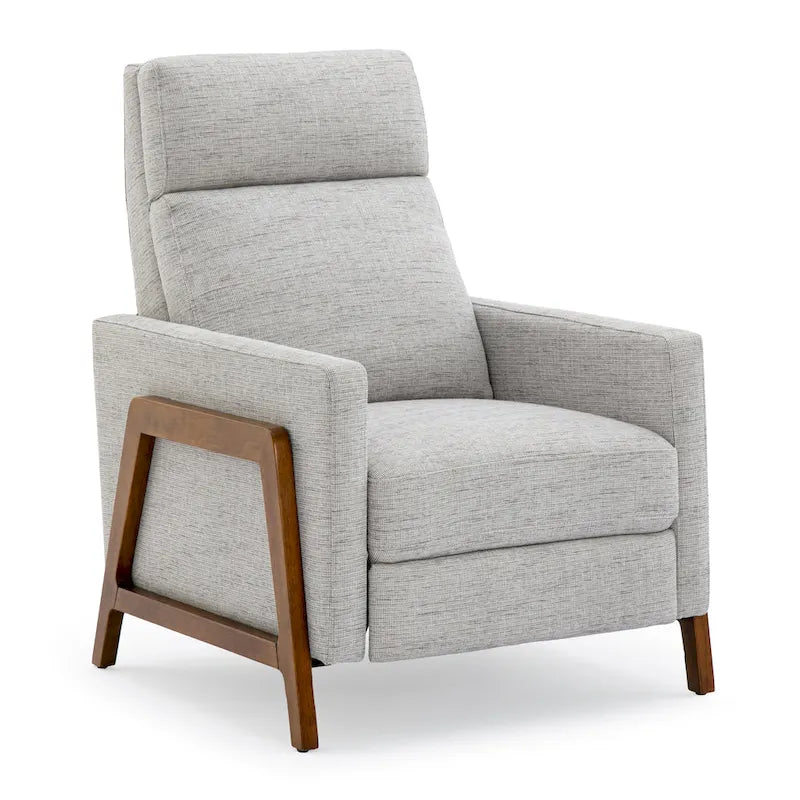 Push Back Recliner in Performance Fabric by