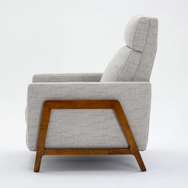 Push Back Recliner in Performance Fabric by
