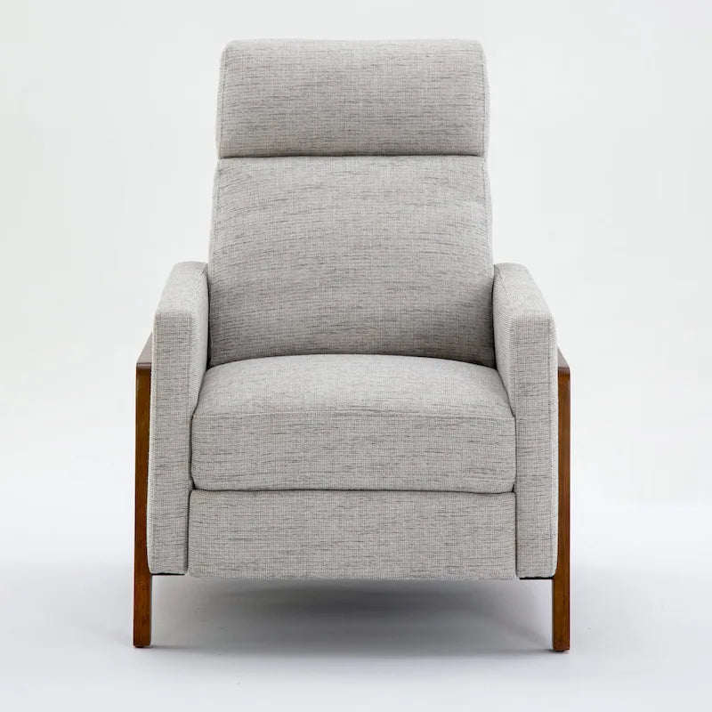 Push Back Recliner in Performance Fabric by