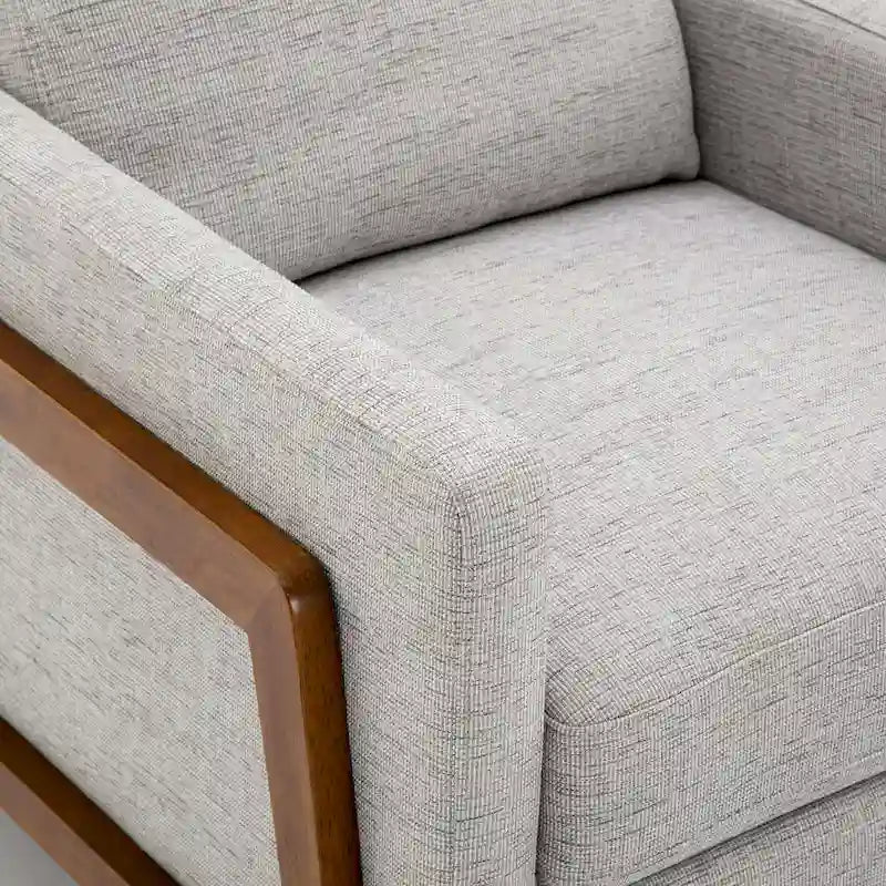 Push Back Recliner in Performance Fabric by
