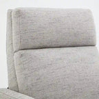 Fauteuil inclinable à dossier basculant en tissu haute performance par