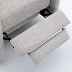 Fauteuil inclinable à dossier basculant en tissu haute performance par