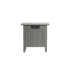 Table d'appoint avec chargeur intégré