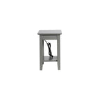 Table d'appoint avec chargeur intégré
