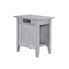 Table d'appoint avec chargeur intégré