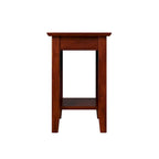 Table d'appoint avec chargeur intégré