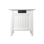 Table d'appoint avec chargeur intégré