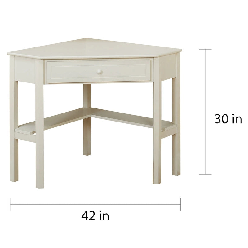 Corner Desk and Hutch Set