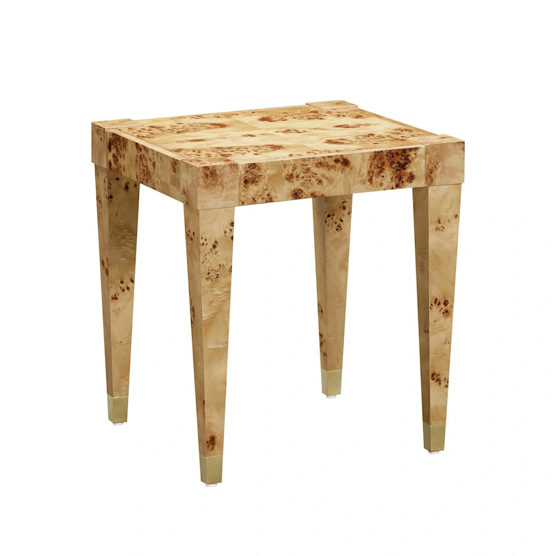 Burl End Table