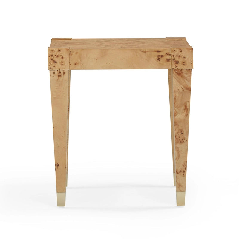 Burl End Table