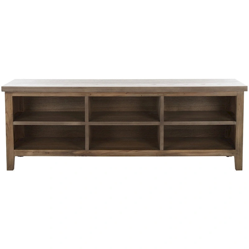 White Bookshelf - 51.2 x 15.8 x 17.7 - 51Wx16Dx18H