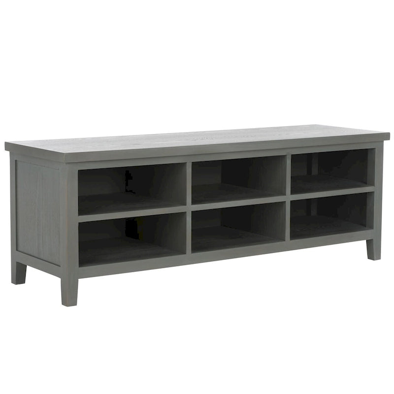 White Bookshelf - 51.2 x 15.8 x 17.7 - 51Wx16Dx18H