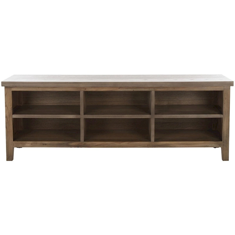 White Bookshelf - 51.2 x 15.8 x 17.7 - 51Wx16Dx18H