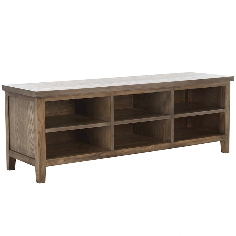 White Bookshelf - 51.2 x 15.8 x 17.7 - 51Wx16Dx18H