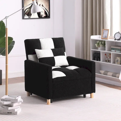 Fauteuil convertible avec oreiller