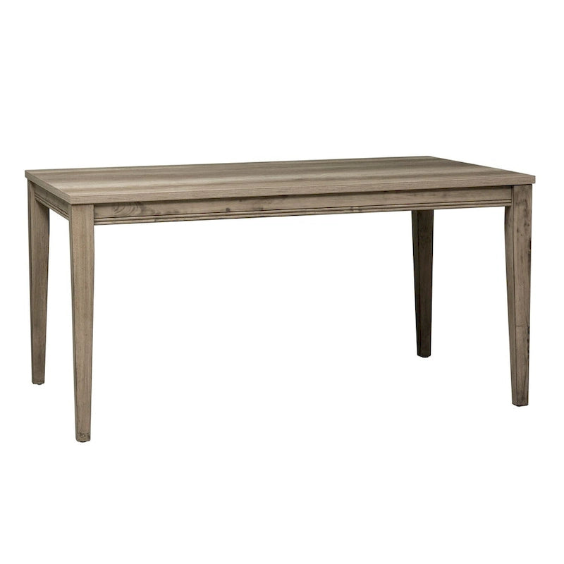 Sandstone Rectangular Leg Table - Brown