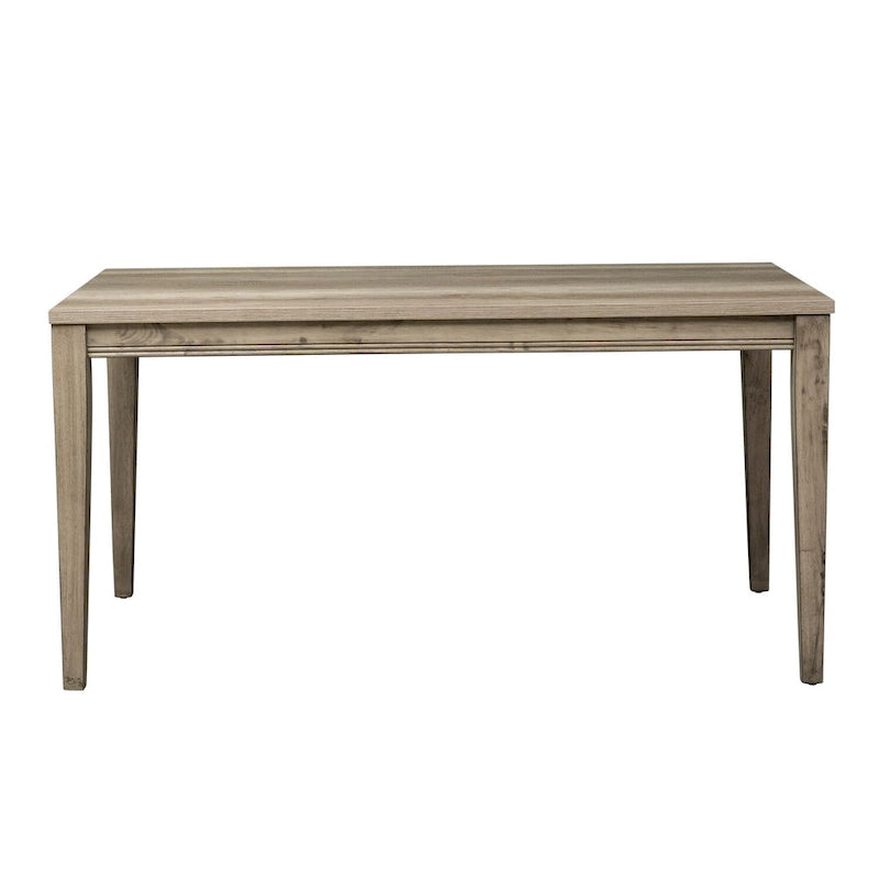 Sandstone Rectangular Leg Table - Brown