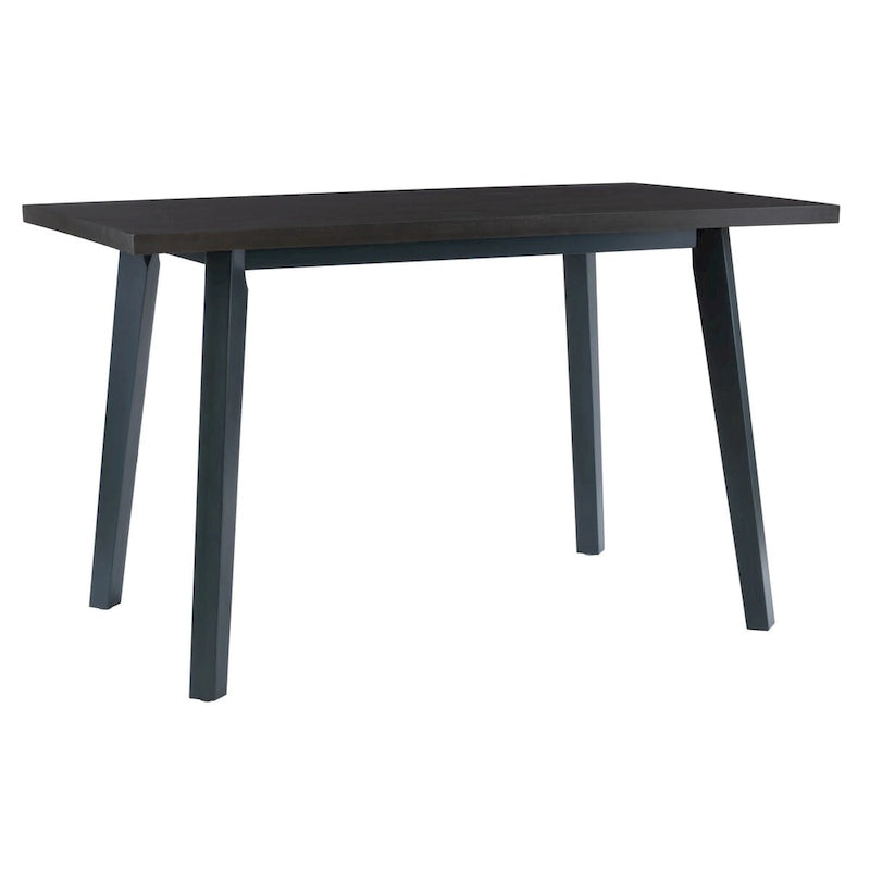 Blue/Grey Wood Counter Height Dining Table