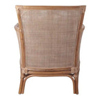 Fauteuil d'appoint en rotin Tatum